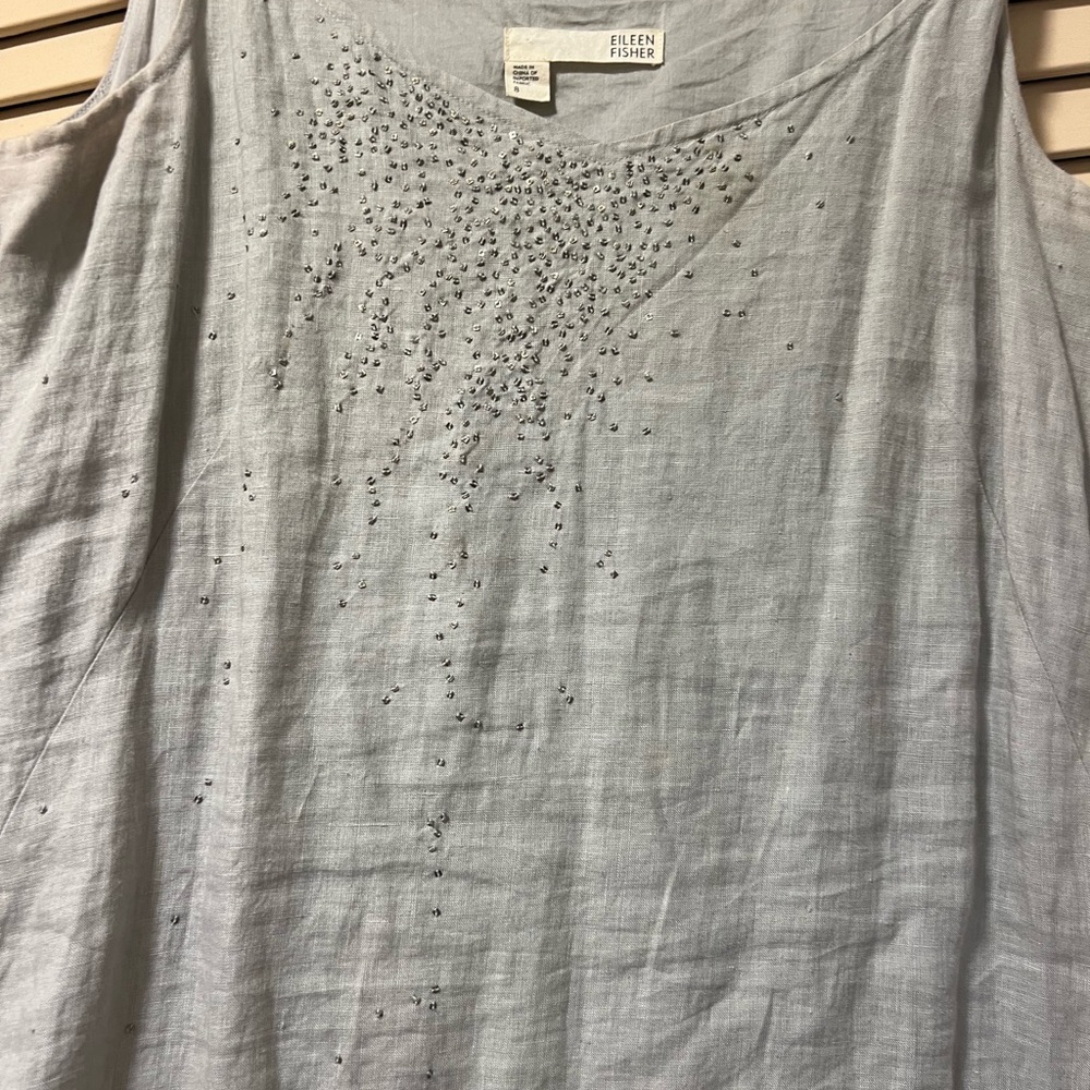 Cute linen dress. Size 8
